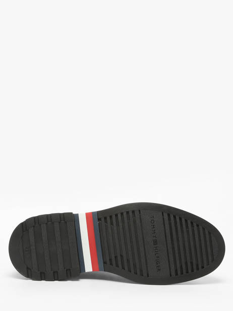 Derby Veterschoenen Uit Leder Tommy hilfiger Bruin men 5589GVQ ander zicht 4